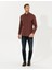 Erkek Kiremit Regular Fit Uzun Kollu Gömlek 50259512-VR031 4