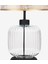 Intense Transparent Black Cam Abajur 3