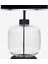 Intense Transparent Black Cam Abajur 3