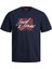 Jack & Jones Jjzurı Yazı Baskılı T-Shirt 12247779 1