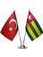 Togo Ikili Masa Bayrağı 1