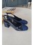 10 1010 Topukla Kadın 6 cm Topuklu Loafer Günlük Ayakkabı 3