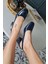 10 049 Topukla Kadın 6 cm Topuklu Loafer Günlük Ayakkabı 4