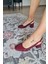 10 049 Topukla Kadın 6 cm Topuklu Loafer Günlük Ayakkabı 2