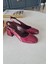 10 049 Topukla Kadın 6 cm Topuklu Loafer Günlük Ayakkabı 3
