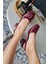 10 049 Topukla Kadın 6 cm Topuklu Loafer Günlük Ayakkabı 4