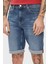 Streç Pamuklu Slim Fit Denim Short J30J3248741A4 Erkek Short J30J324874 1A4 1