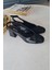 10 1010 Kadın 6 cm Topuklu Loafer Günlük Ayakkabı 3