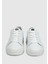 Beyaz Deri Erkek Sneaker 3