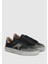 Siyah Deri Erkek Sneaker 2