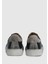 Siyah Deri Erkek Sneaker 4
