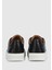Siyah Deri Erkek Sneaker 4