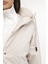 W-CT2050 Alıce Coat 2pr Bej Kadın Uzun Kaban 4