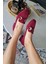 10 1900 Topukla Kadın Toka Detaylı 3 cm Topuklu Loafer Günlük Ayakkabı 4