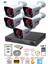 5 Kameralı 1080P Görüntü 6 Atom Gece Görüşlü Full Hd Akıllı Güvenlik Kamerası 5525A 320GB 1