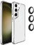 Samsung Galaxy S24 Plus Kılıf Tmax Airbag Darbeye Dayanıklı Kılıf + Kamera Metal Koruyucu 1