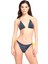 Kadın Sarı Çizgili Üçgen Bikini Takımı 23S111ST 4