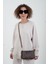 Bej O Yaka Triko Detay Modal Sweatshirt Pantolon Takım 3