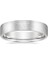 6mm Mat Düz Model Unisex Kadın Erkek Çelik Alyans Yüzük cl29 8