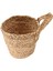 Duvar Asılı Rattan Sepet Ekici Kapalı Açık Asılı Halat Çiçek Saksı Sepeti Dekor, Asılı Saksı Sepeti S,организаторы Hmoe (Yurt Dışından) 3