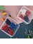 Kare Mini Şeffaf Plastik Saklama Kapları Küçük Öğeler Için Kapaklı Kutu Kasa (1.77X1.77X0.8INCH), 100 Paket,организаторы Hmoe (Yurt Dışından) 3