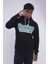 Sıyah Gabria Boston Baskılı Sweat 1