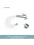 Krom Set Pvc Hortum Stili El Tuvalet Bide Püskürtücü Abs Banyo Duvara Monte El Bide Püskürtücü Seti Tuvalet Kendi Kendini Temizleyen Douche Duş Başlığı Hortum ile (Yurt Dışından) 1