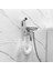 Yalnızca Pvc Hortum Stili Krom Cilalı El Bide Tuvalet Püskürtücü Banyo Hijyen Duş Seti Bebek Bezi Bez Püskürtücüler Bide Konektörü Tutucu G (Yurt Dışından) 2