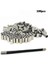 No.2 Tarzı Adet 5*10MM Bisiklet Dağ Bisikleti Shifter Kordon Ucu Kapakları Fren Hattı Kapağı Kablo Kapakları Bisiklet Aksesuarları (Yurt Dışından) 2