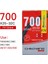 700 25-32C Fv 33MM Stili Dayanıklı Standart Iç Tüp Fransız Valf Bisiklet Lastiği Yol Bisikleti Döngüsü Butil Kauçuk Fv 80LLLL Lastik (Yurt Dışından) 1