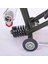 KS02-3 Stili 4 Boyutlu Katlanır Bisiklet Arka Amortisör Brompton Bisiklet Amortisör Yayı Karbon (Yurt Dışından) 5
