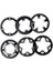 5 Pençe 39T Çelik Stil Prowheel Yuvarlak 110BCD 130BCD Aynakol Dişlisi Yol Bisikleti Aynakol Aynakol Bisiklet Krank Zinciri Tekerlek Steelaluminum (Yurt Dışından) 2