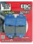 SFAC355/4 2001-2006 Kymco Grand Dink 250 Uyumlu Ön Fren Balatası Karbon Balata 1