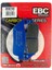 SFAC142 2005-2009 Kymco Xciting 500 Uyumlu Ön Fren Balatası Karbon Balata 1