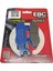 SFAC228 2007-2012 Peugeot Geopolis 250 Uyumlu Ön Fren Balatası (Nissin Kaliper) Karbon Balata 2