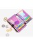 Moda Holografik Kadın Cüzdan Para Çantası Ince Ince Küçük Mini Cüzdan Pembe Kadın Bozuk Para Cüzdanı Kısa Bayanlar Cüzdan Ince Vallet (Yurt Dışından) 4