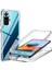 Xiaomi Redmi Note 10 Pro Kılıf Ön Arka 360 Koruma Şeffaf Silikon 1