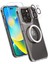 Apple iPhone13 Pro Max Kılıf Magsafe Özellikli Kapak + Nano Ekran Koruyucu + Kamera Koruyucu 1