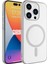Apple iPhone 15 Pro Max Kılıf Pixel Pc Sert Magsafeli Kılıf 1