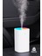 Beyaz H2O Humidifier 400 ml Ulrasonik Hava Nemlendirici Buhar Makinesi ve Aroma Difüzörü. 2 Yıl 2