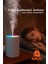 Beyaz H2O Humidifier 400 ml Ulrasonik Hava Nemlendirici Buhar Makinesi ve Aroma Difüzörü. 2 Yıl 5