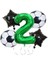 Yeşil Rakam Futbol Temalı Balon Seti Yaş 2 1