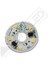 220 Volt 3 Watt SMD 5630 Ledli Hazır Led Modül Beyaz 30MM (3 Adet) 1