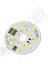 12Volt 7Watt Smd 5630 Ledli Led Modül 10mm Delik Çaplı Beyaz 12V 7W Avize Ledi 44mm(3 Adet) 2