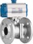DN40-11/2" Çift Etkili Pnömatik Aktüatörlü Paslanmaz 2 Parçalı Flanşlı Küresel Vana 1