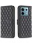 Xiaomi Redmi Note 13 Pro 5g Rhombus Case Pu Deri Folio Flip Cover (Yurt Dışından) 1
