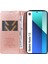 Xiaomi Redmi Note 13 4g Manyetik Kapanış Litchi Doku Deri Kılıf (Yurt Dışından) 2
