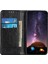 Samsung Galaxy A05 Için 4g Kasa Pu Deri Deri Çılgın At Dokusu Stand Cüzdan Telefon Kapak Black (Yurt Dışından) 2