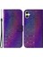Samsung Galaxy A05 Için 4g Kasa Şok Geçirmez Göz Kamaştırıcı Çiçek Deseni Pu Deri Telefon Kapak-Mor (Yurt Dışından) 1