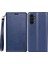 Samsung Galaxy S24 Için Cüzdan Telefon Kapağı Pu Pu Deri Cep Telefonu Kabuk Mavisi (Yurt Dışından) 1